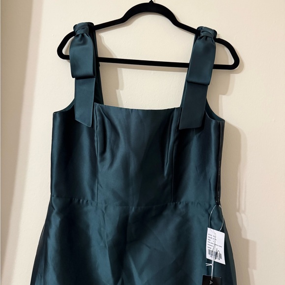 ALFRED SUNG Dark Green Maxi Dress - Picture 3 of 5